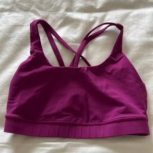 Lululemon purple sports bra size 6